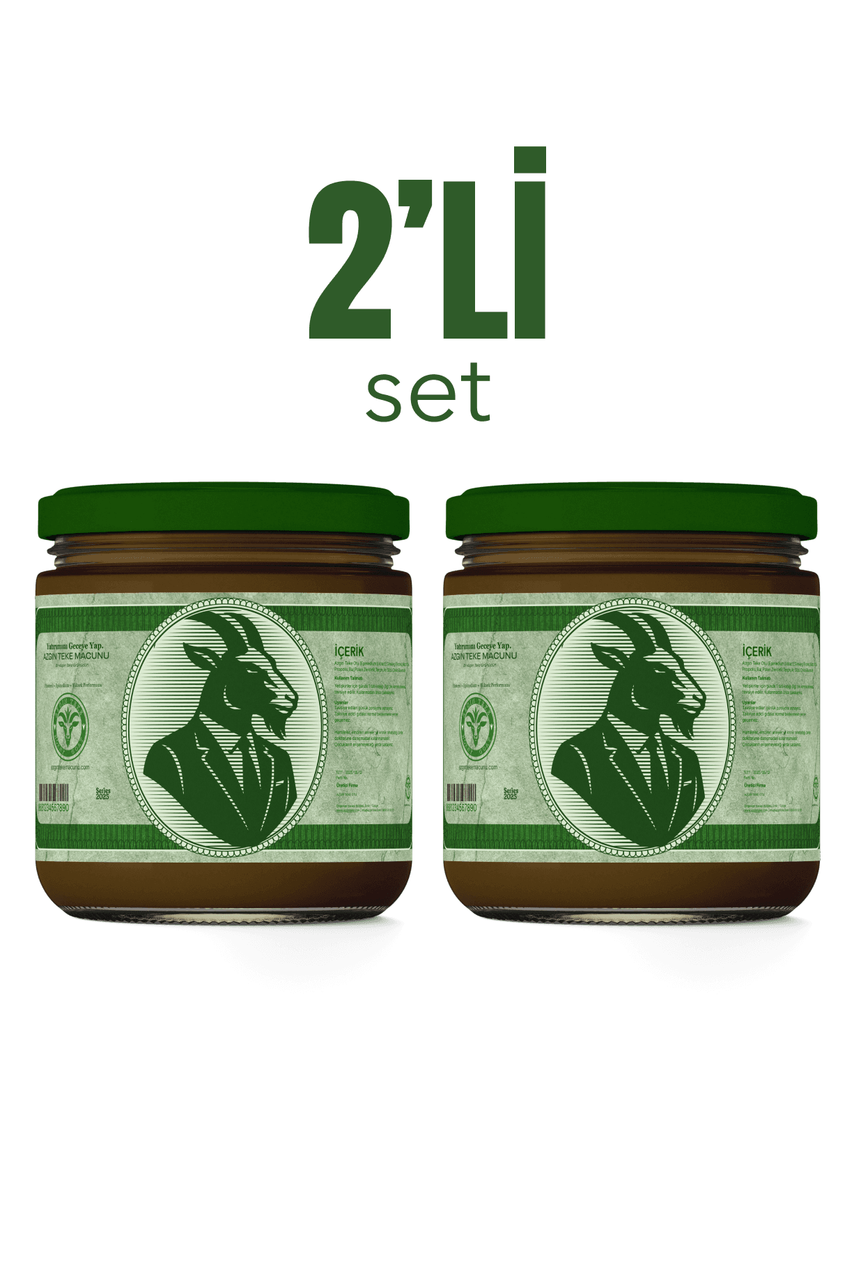 Doğal Bitkisel Macun – İkili Set