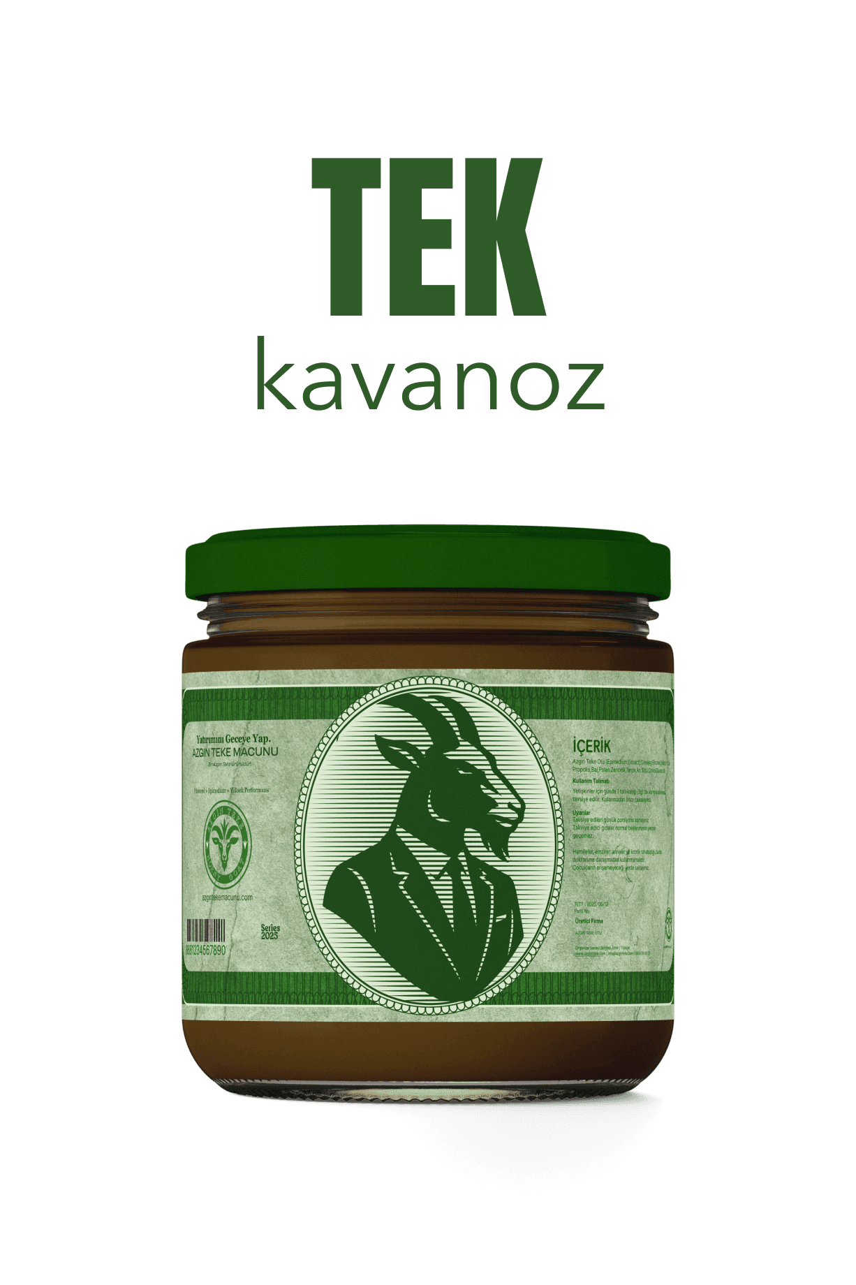 Doğal Bitkisel Macun – Tek Kavanoz