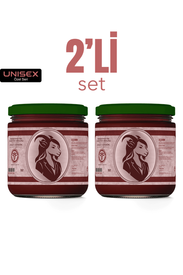 AzgınTeke Otu Macunu 225Gr KADIN 2'li Set