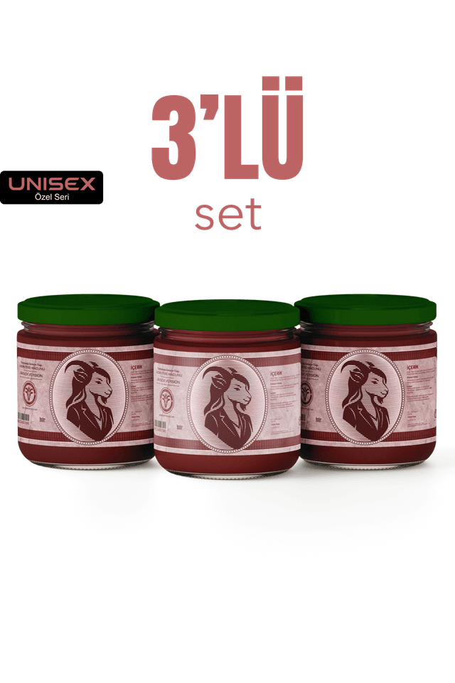 AzgınTeke Otu Macunu 225Gr KADIN 3'lü Set