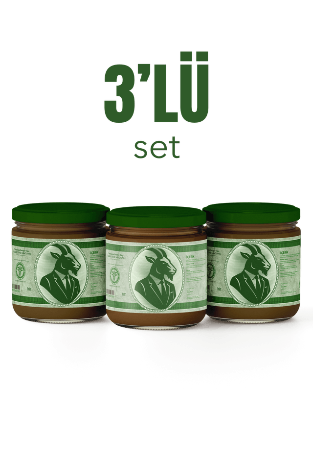 AzgınTeke Otu Macunu 225Gr ERKEK 3'lü Set
